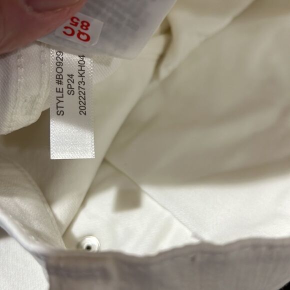 J. Crew Factory 9" mid-rise skinny jean in signature stretch  White NWT - Picture 12 of 12